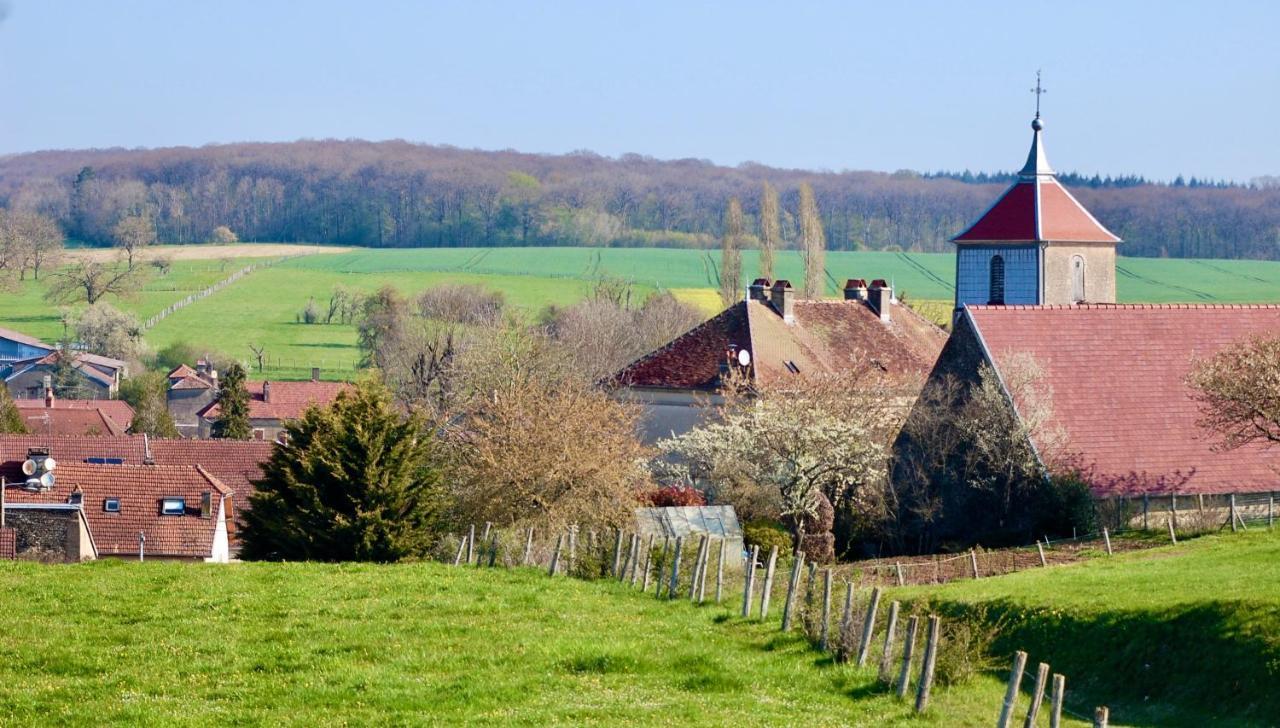 Chambre D'Hotes Juste-Confortable Fleurey-les-Lavoncourt Luaran gambar